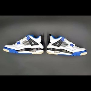 Air Jordan Retro 4 Gs Youth Sneaker, "Motorsport "